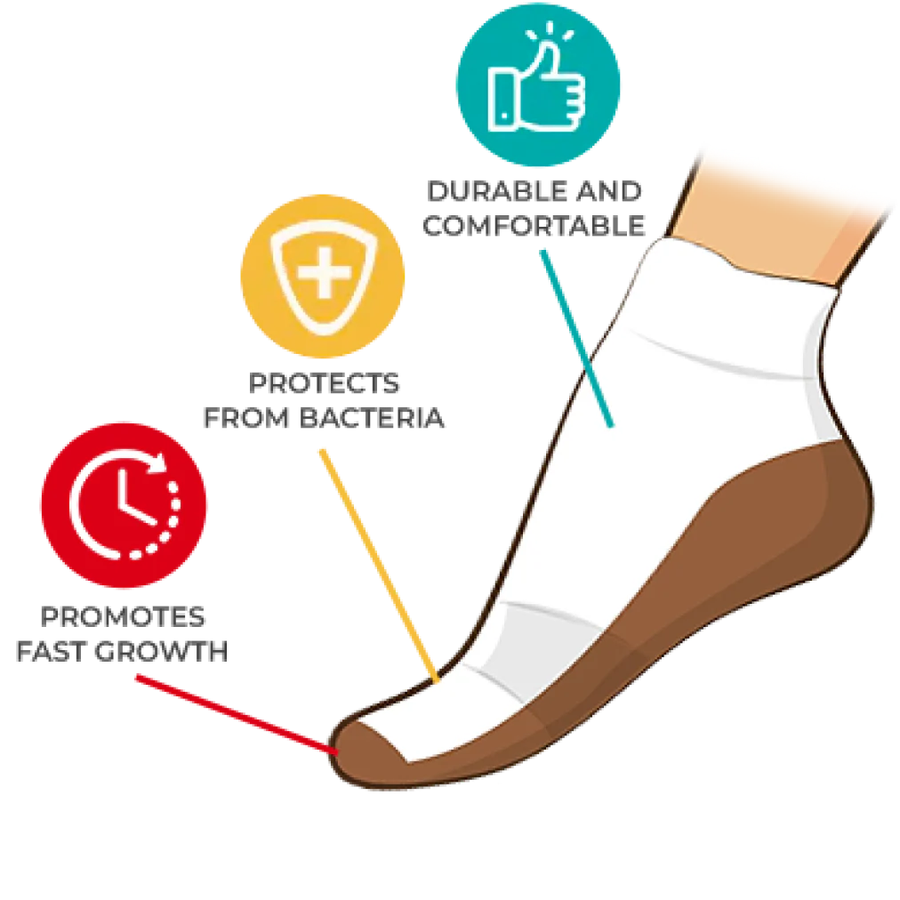 Anti-Fungal Copper Socks (2 Pairs)
