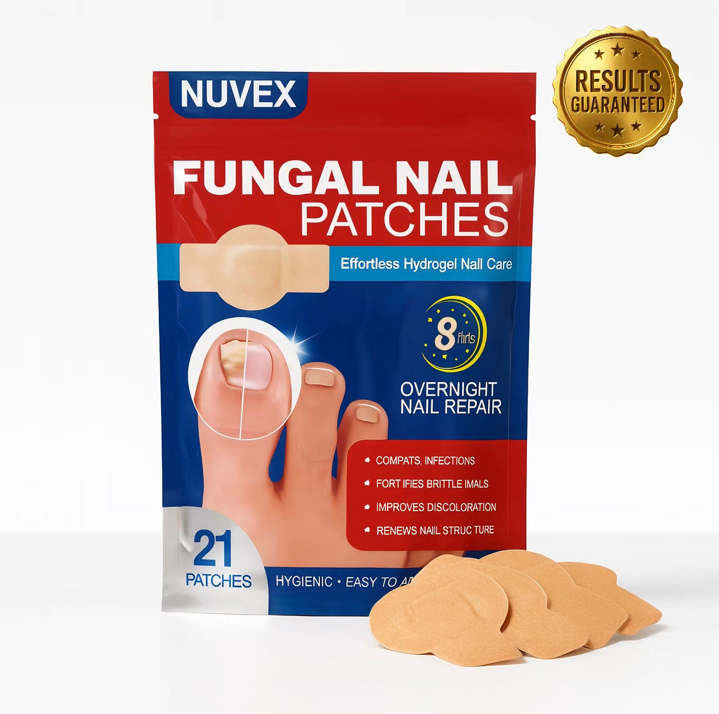 Nuvex Fungal Nail Renewal Patches